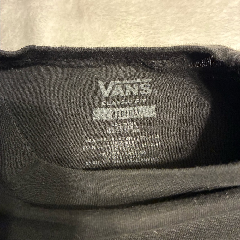 Vans Black Short Sleeve Tee